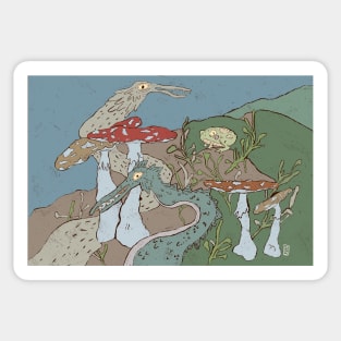 Swamp Dragons Sticker